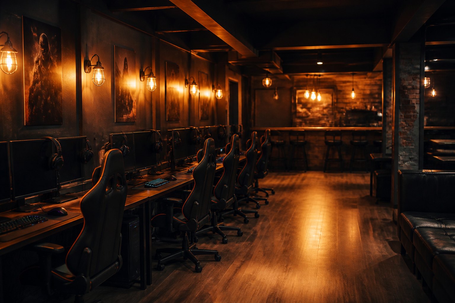 Inside FRAMEDOCK GAME CLUB